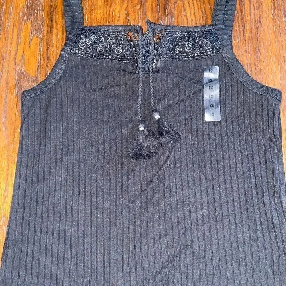 NWT girls justice tank top